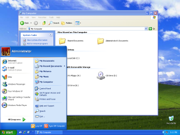 Windows XP Luna