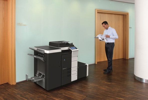 Máy photocopy màu konica c554e