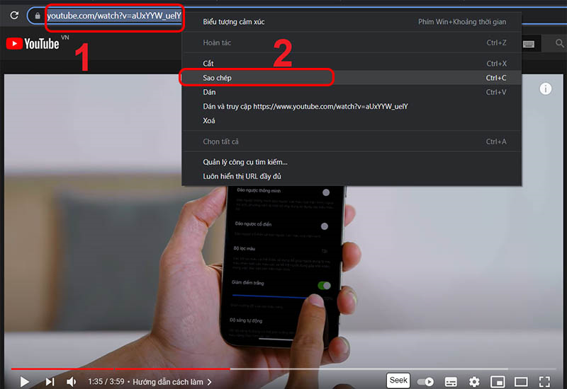 1758466765 545 Cach tai nhac tu YouTube ve dien thoai may tinh