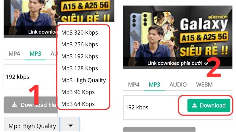 1758466766 61 Cach tai nhac tu YouTube ve dien thoai may tinh