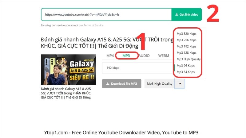 1758466766 785 Cach tai nhac tu YouTube ve dien thoai may tinh