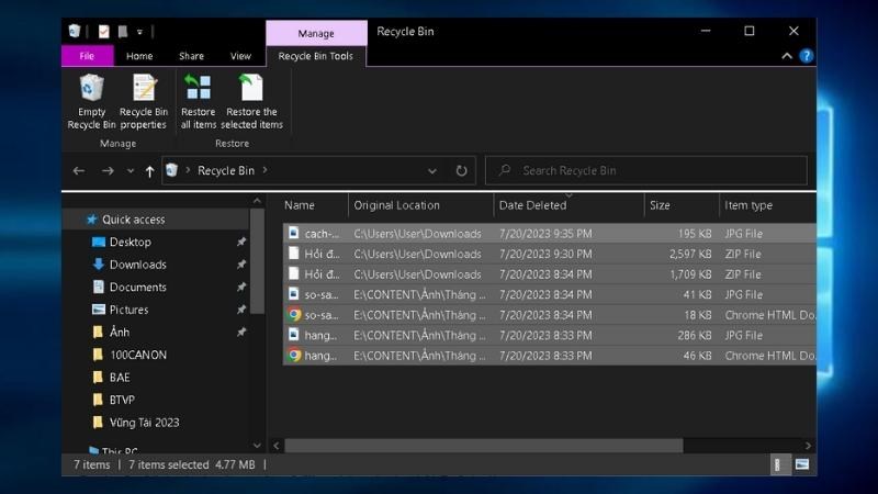 1758989785 964 Cach xoa file rac don rac tren may tinh Windows
