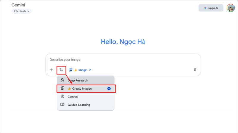 Cach tao anh Polaroid bang AI Gemini hot trend cuc