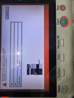 konica lỗi code C5370