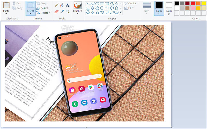 1762150520 429 Huong dan cach su dung Paint de ve chinh sua