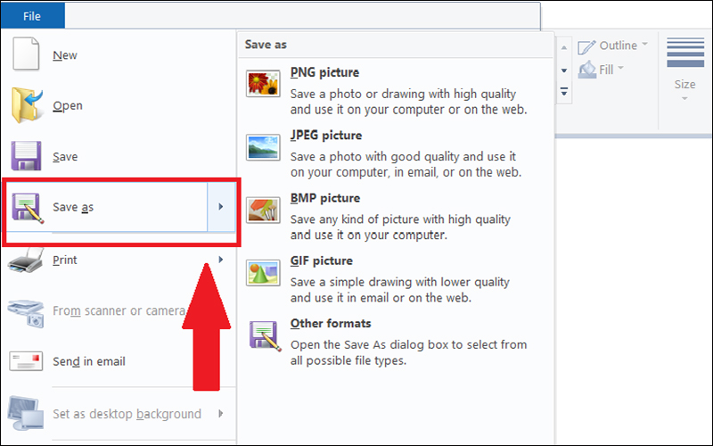1762150520 696 Huong dan cach su dung Paint de ve chinh sua