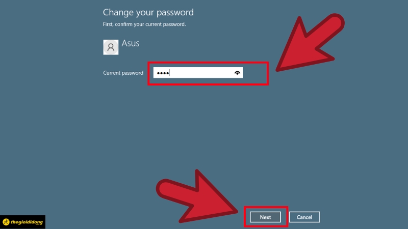 Nhập lại mật khẩu hiện tại Nhập lại mật khẩu hiện tại