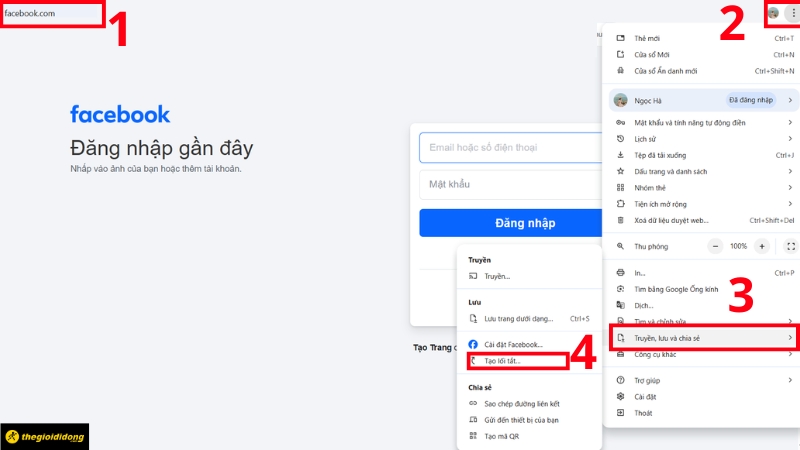 Truy cập facebook.com bằng Chrome hoặc Edg Truy cập facebook.com bằng Chrome hoặc Edg