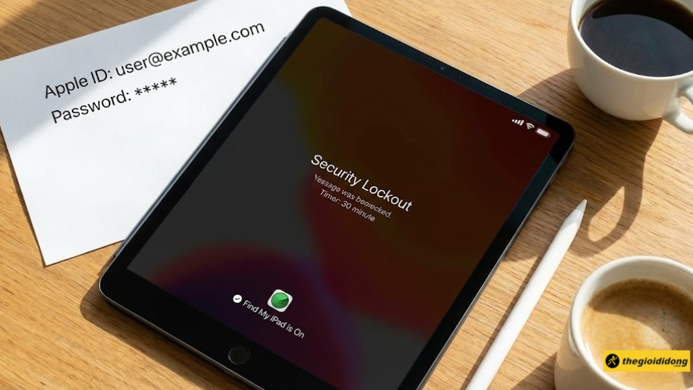 3 cách mở khóa iPad khi quên mật khẩu không cần máy tính đơn giản