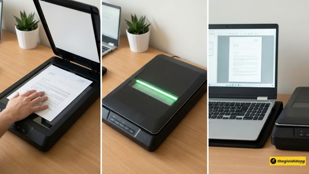 Scan la gi Cach scan tai lieu bang dien thoai