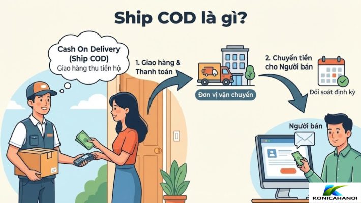 Ship COD la gi Quy trinh giao hang thu tien 1