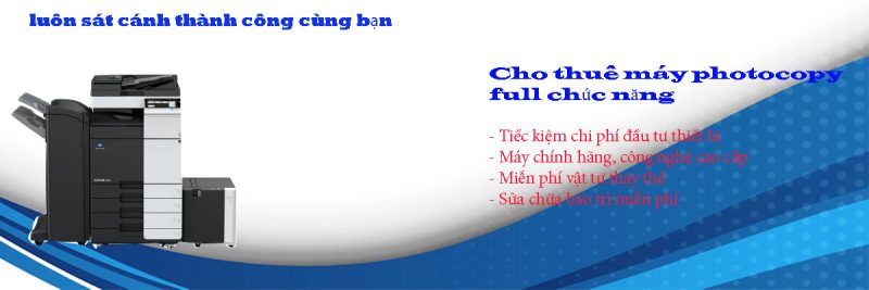 Cho thuê máy photocopy ở Hà Đông