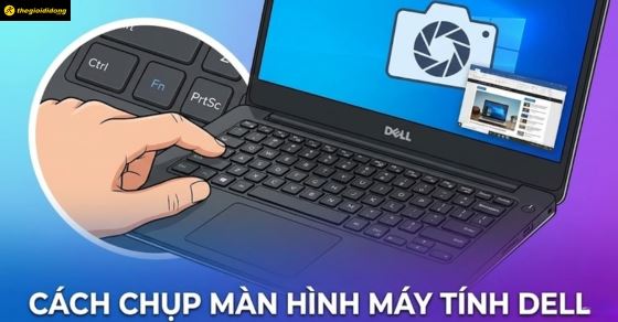 cach chup man hinh may tinh dell