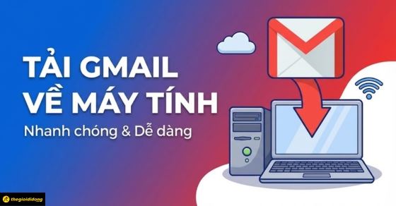 cach tai gmail ve may tinh