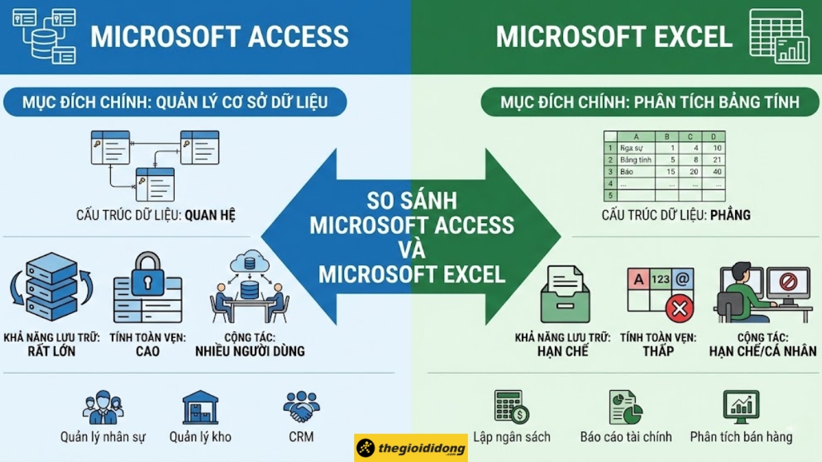 1765245901 188 Microsoft Access la gi So sanh Access va Excel cach