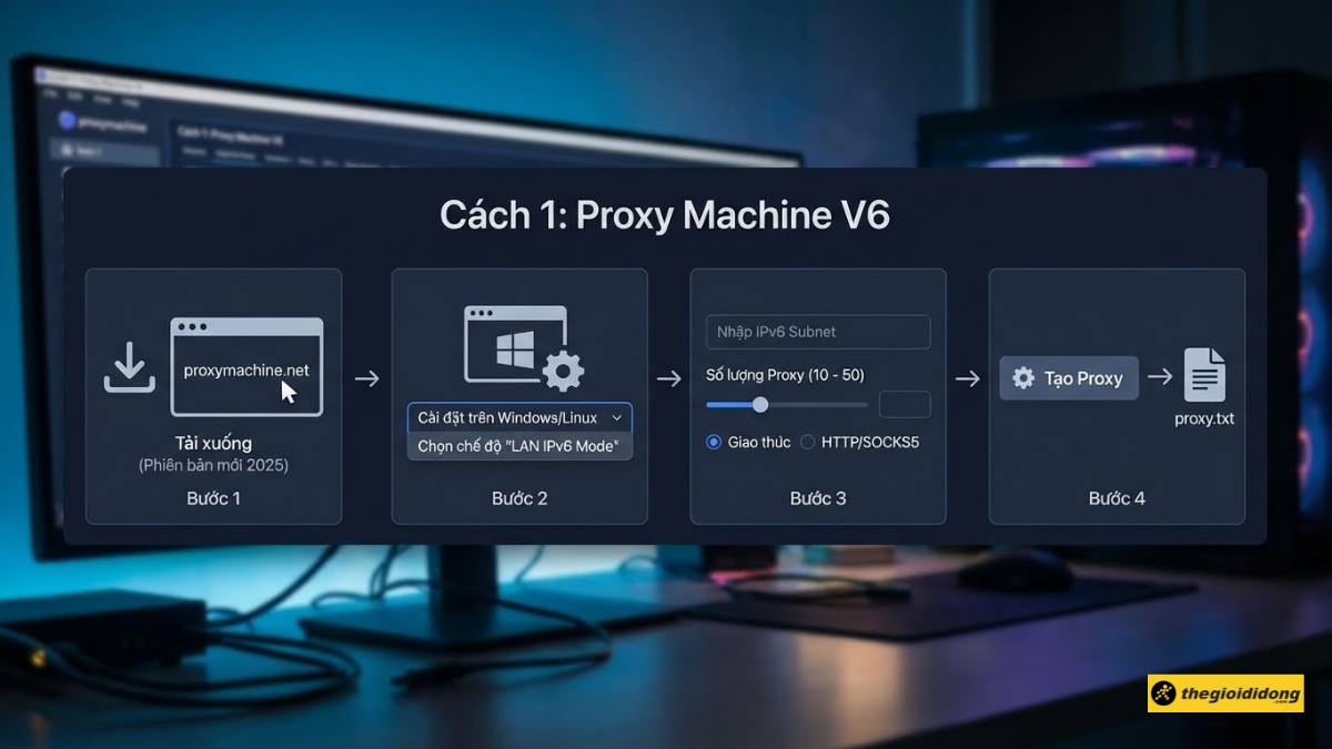 1765365885 174 Proxy la gi Cach tao Proxy V6 tu VPS LAN