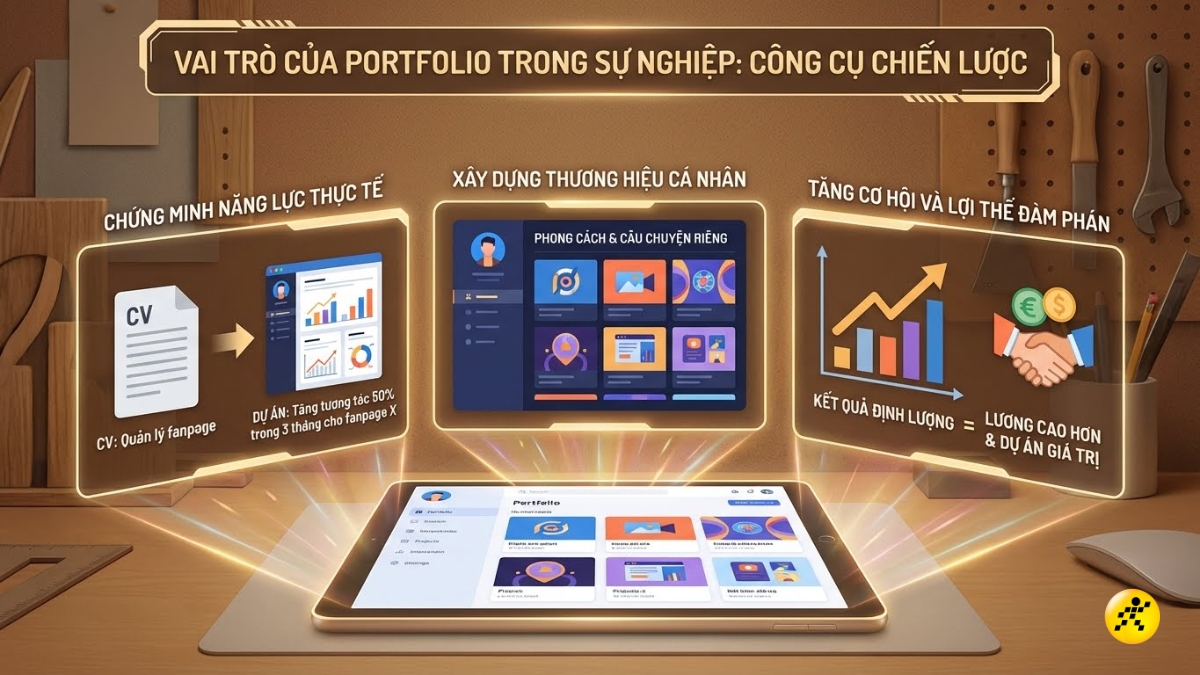 1765969520 270 Portfolio la gi Phan biet voi CV Cach lam Portfolio