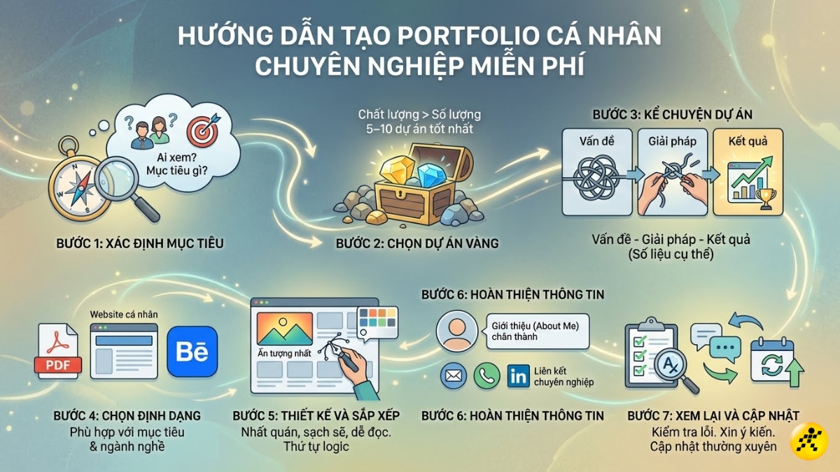 1765969520 352 Portfolio la gi Phan biet voi CV Cach lam Portfolio