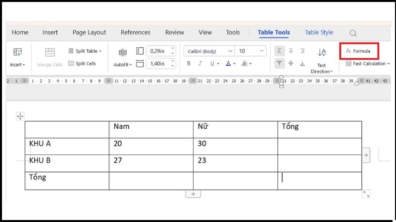 1766135708 215 Huong dan cach tinh tong trong Word mot cach chi