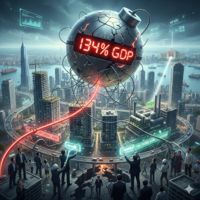 VIỆT NAM ĐỐI MẶT "QUẢ BOM" TÍN DỤNG PHÌNH TO TỚI 134% GDP