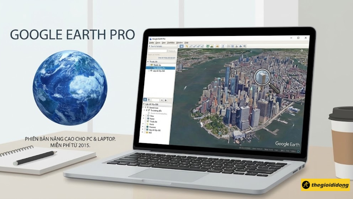 Google Earth Pro là gì? Cách tải và sử dụng miễn phí trên máy tính