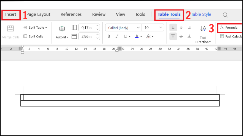 Hướng dẫn cách tính tổng trong Word một cách chi tiết và cực dễ làm
