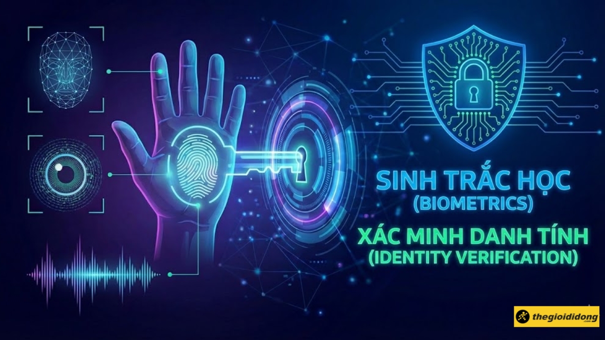 Sinh trắc học là gì? Cách xác thực, cập nhật sinh trắc học ngân hàng