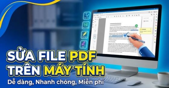 cach chinh sua file pdf tren may tinh