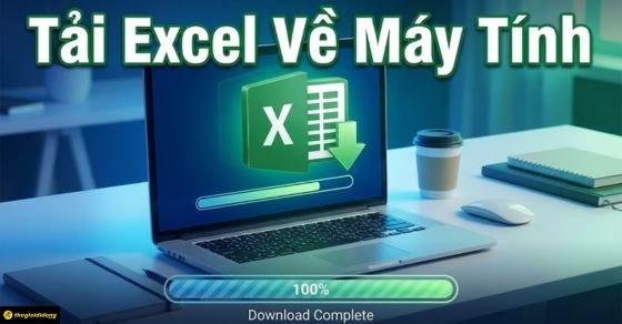 cach tai excel ve may tinh