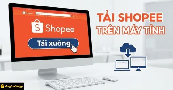 cach tai shopee ve may tinh