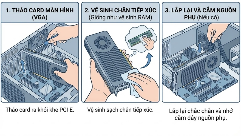 Kiểm tra Card màn hình (VGA) Kiểm tra Card màn hình (VGA)