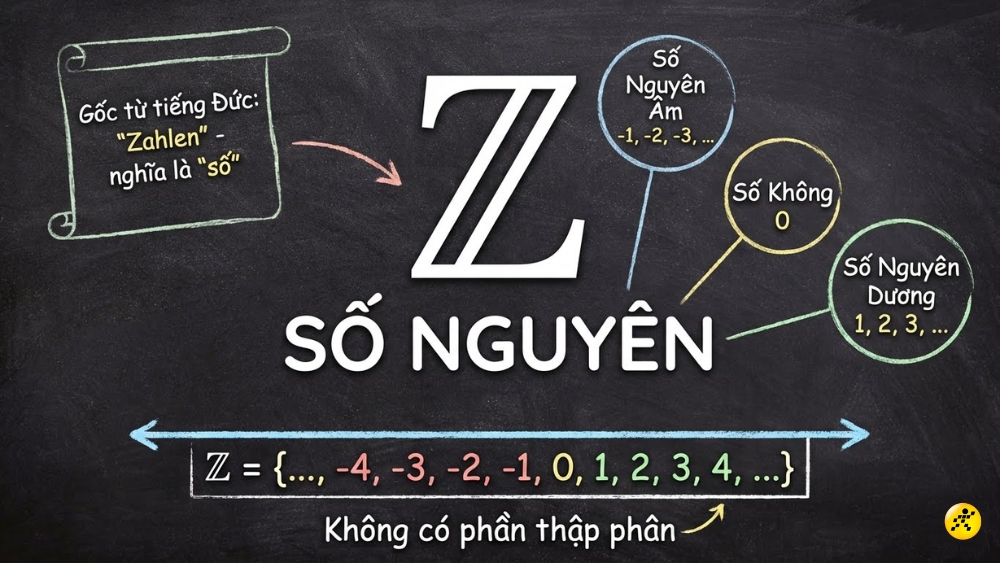 Z là tập hợp số nguyên Z là tập hợp số nguyên