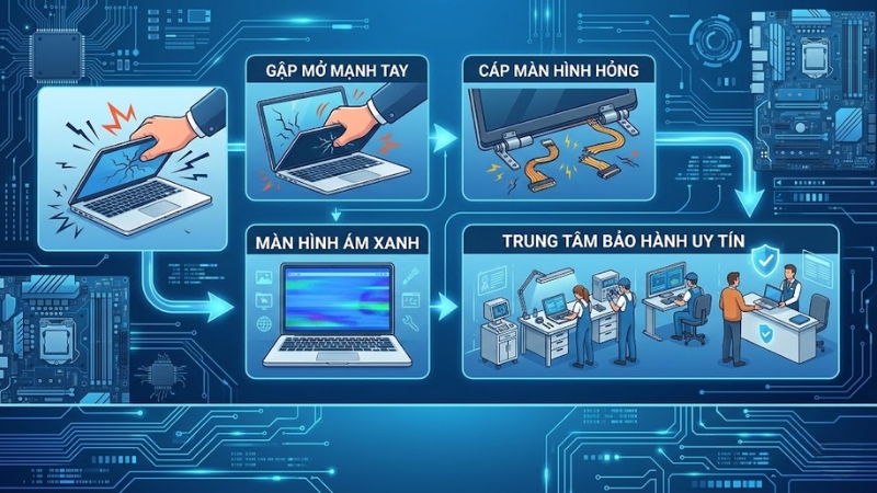 1772420906 117 Man hinh may tinh laptop bi am xanh Nguyen nhan