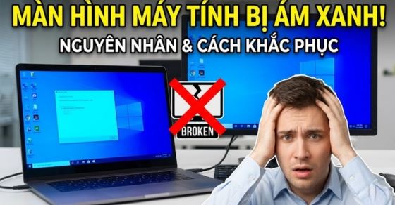 man hinh laptop bi am